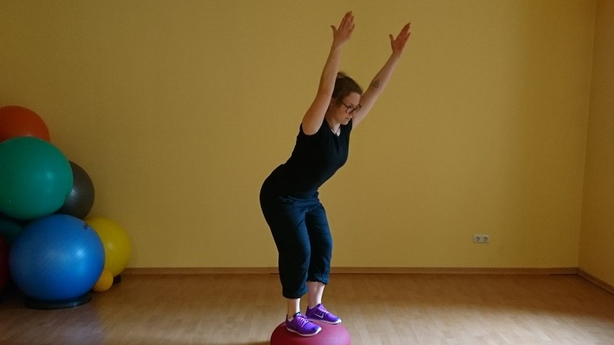 Sportttherapie beim Workout für unsere Gäste